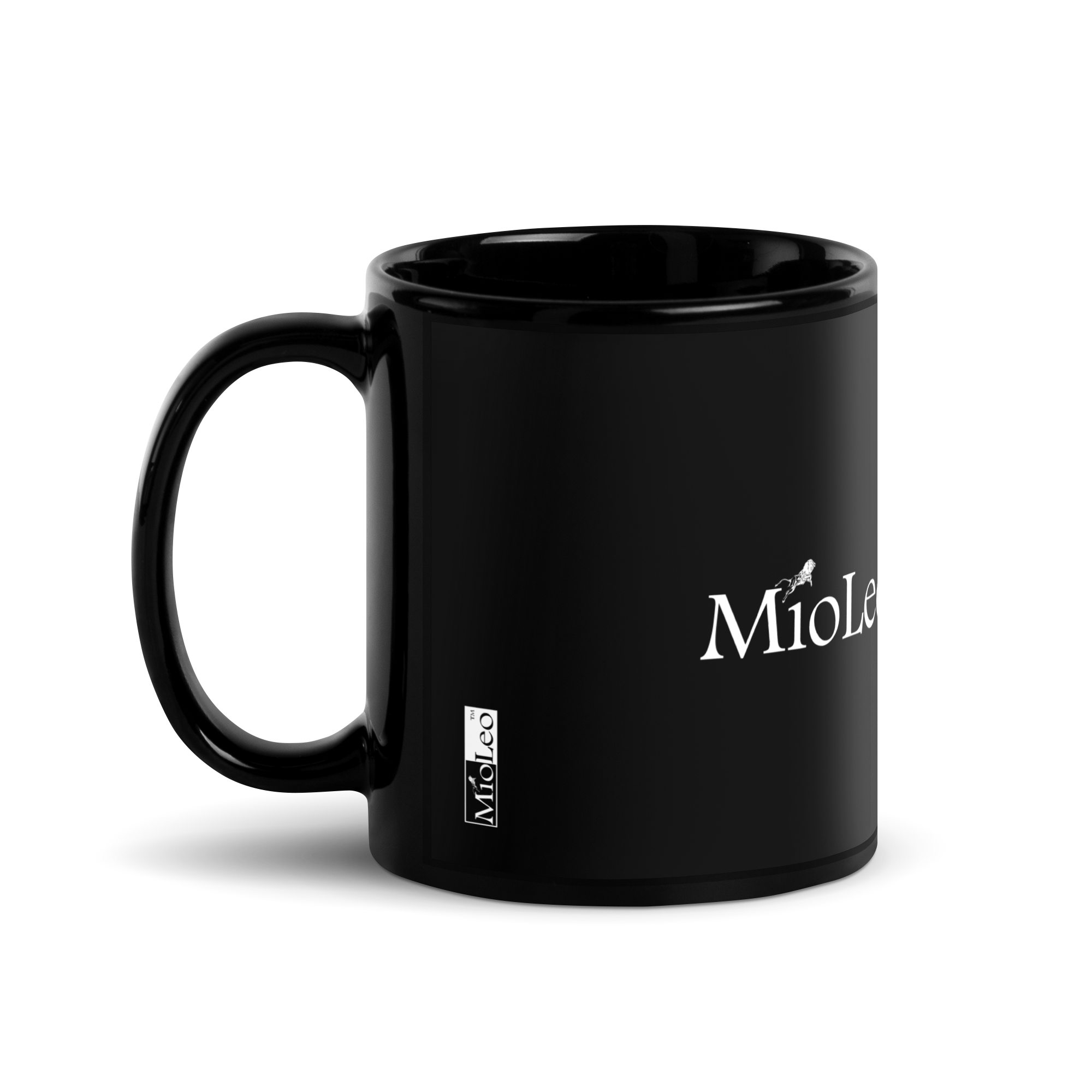 Glossy Mug White-Line No.702 "unlimited" by MioLeo