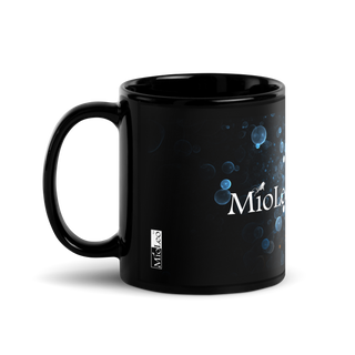 Glossy Mug White-Line No.709 "unlimited" by MioLeo