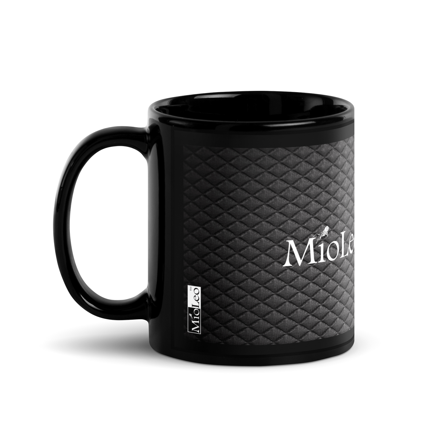 Glossy Mug White-Line No.705 "unlimited" by MioLeo