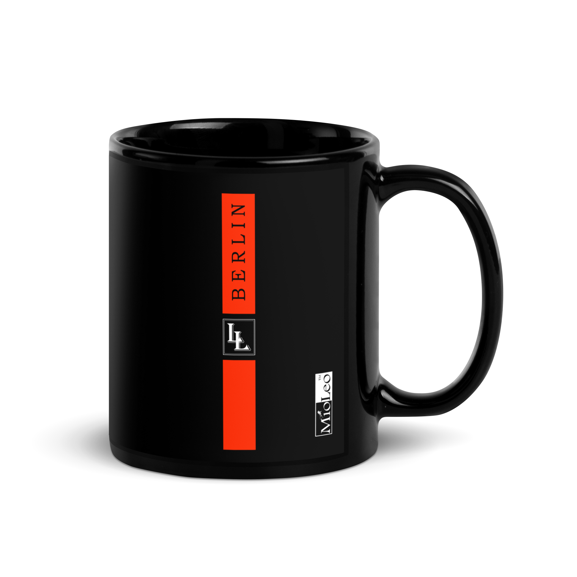Glossy Mug Black-Line No.709 "1 of 500 High-End-Exclusive" by Léon LeRef