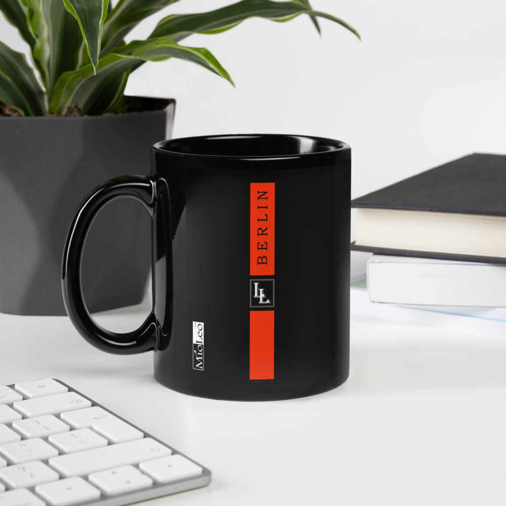 Glossy Mug Black-Line No.709 "1 of 500 High-End-Exclusive" by Léon LeRef