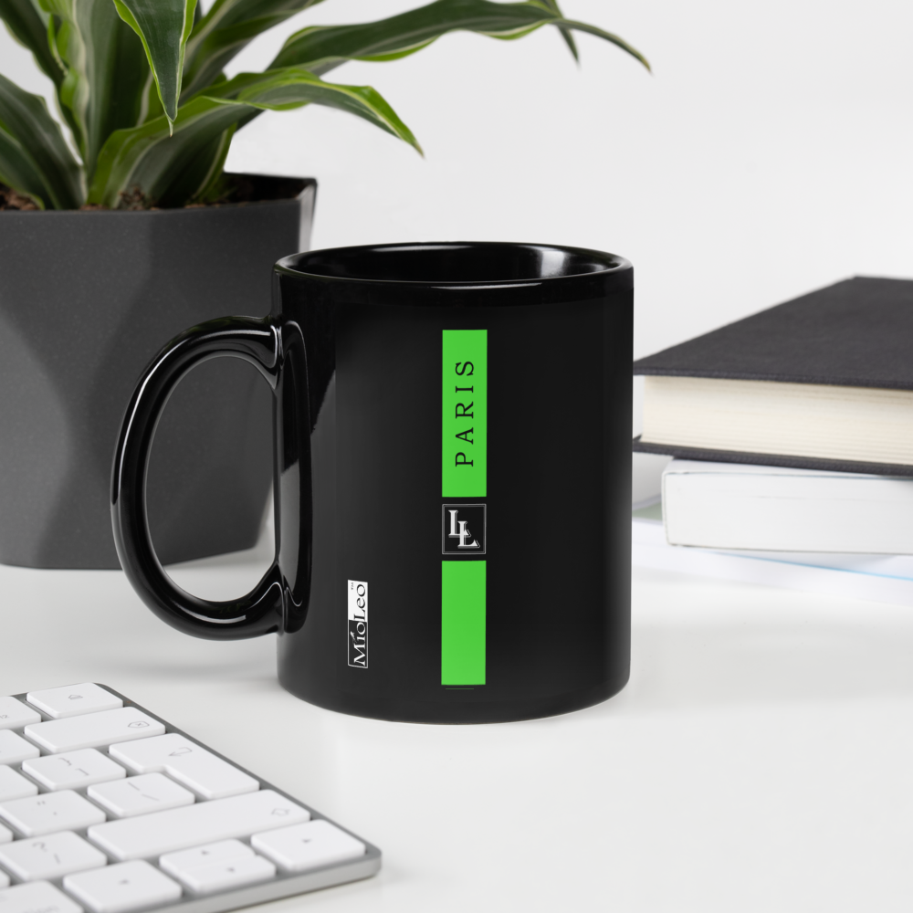 Glossy Mug Black-Line No.702 "1 of 500 High-End-Exclusive" by Léon LeRef
