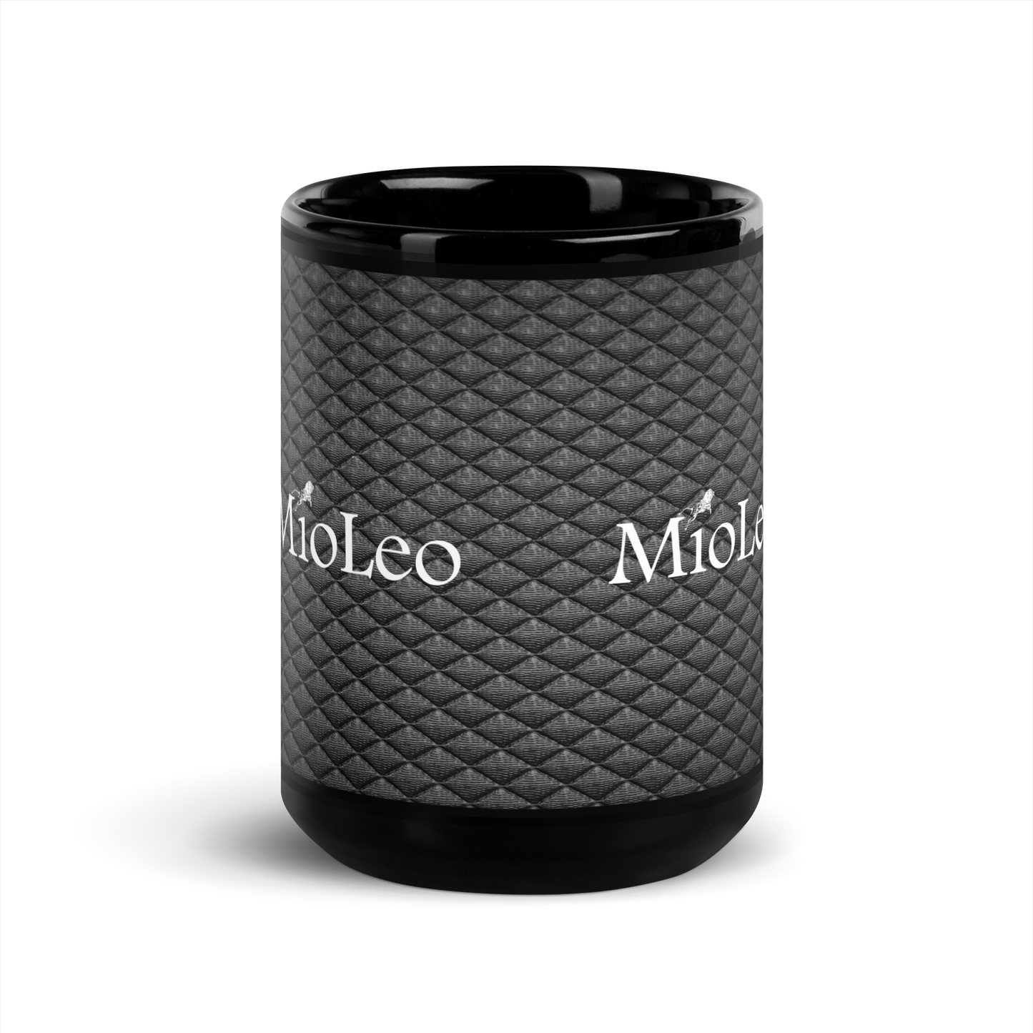 Glossy Mug White-Line No.705 "unlimited" by MioLeo