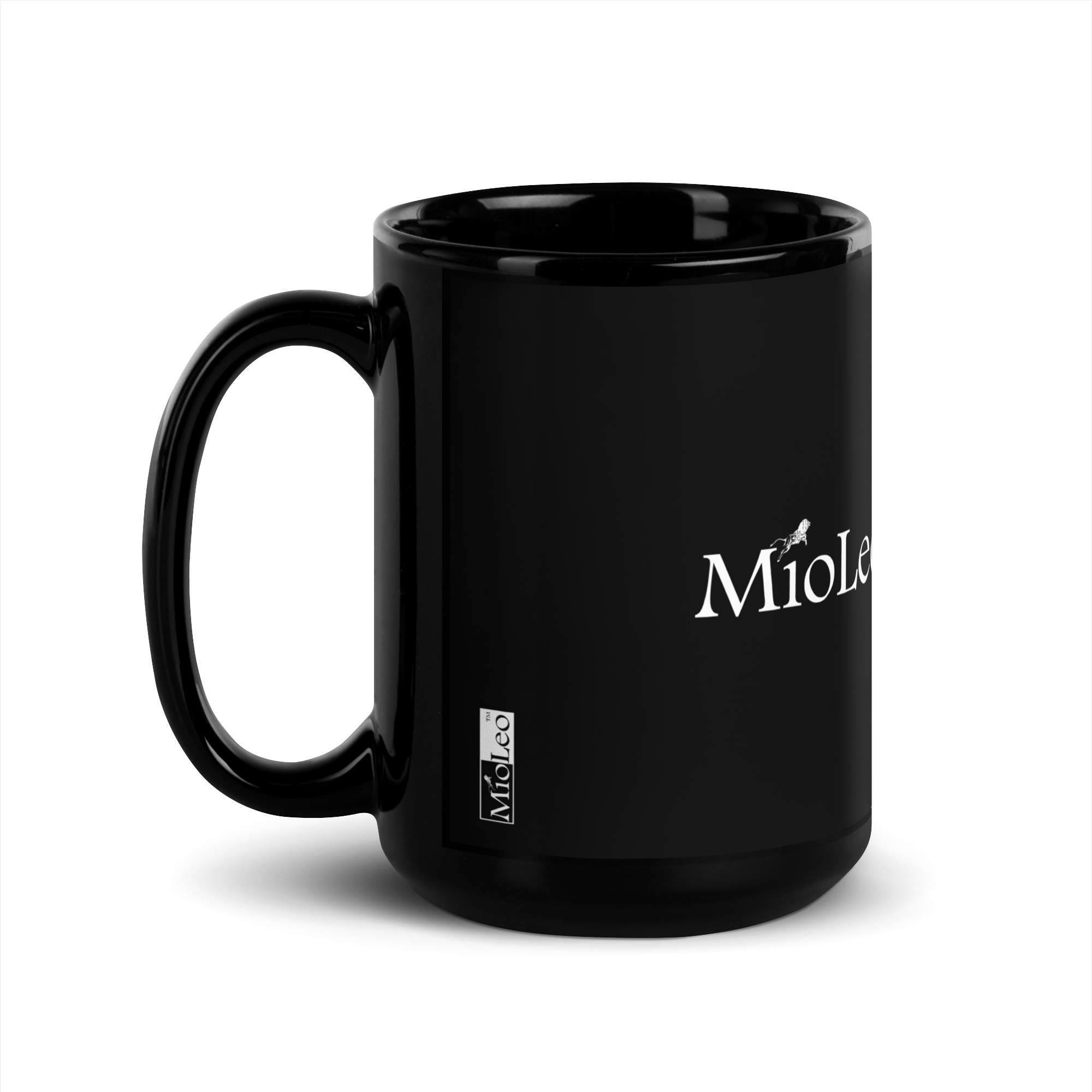 Glossy Mug White-Line No.702 "unlimited" by MioLeo