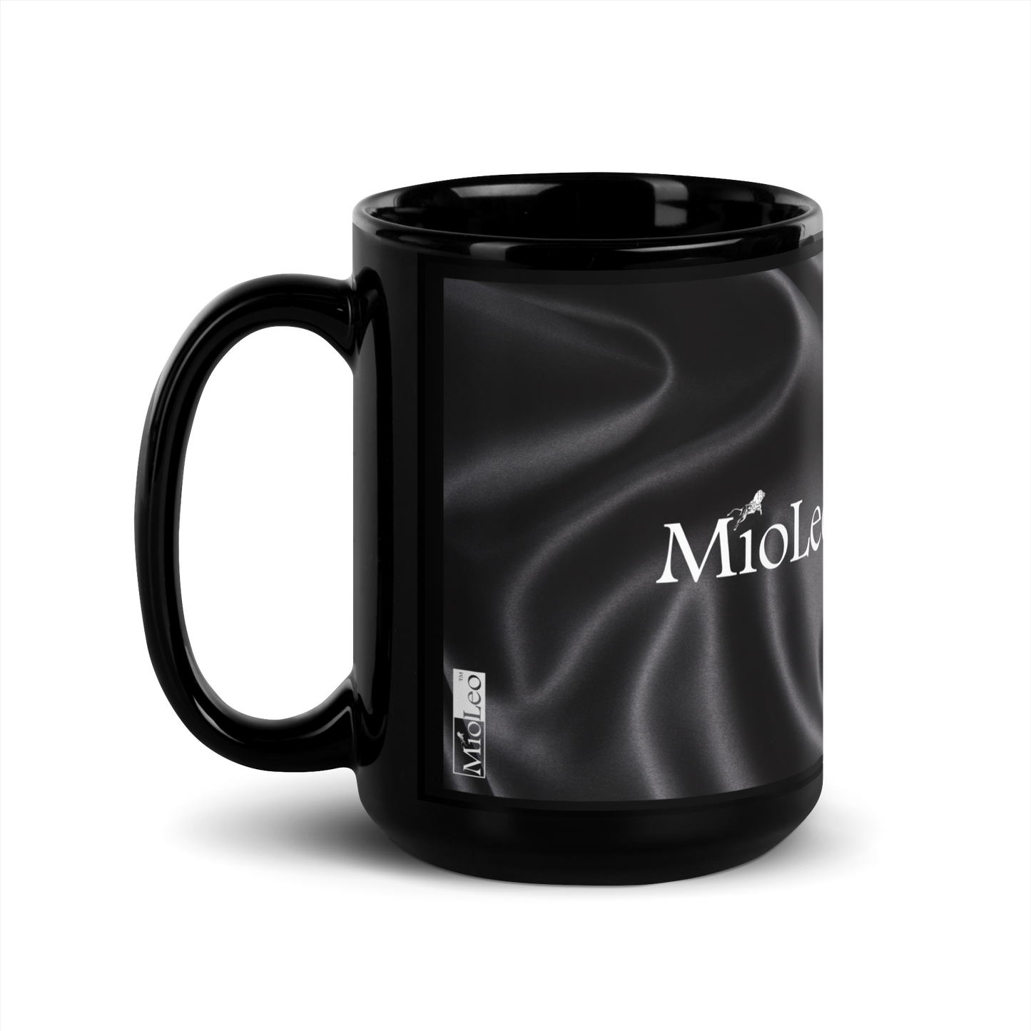 Glossy Mug White-Line No.711 "1 of 5K" by MioLeo