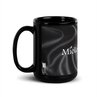 Glossy Mug White-Line No.711 "1 of 5K" by MioLeo