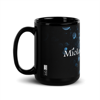 Glossy Mug White-Line No.709 "unlimited" by MioLeo