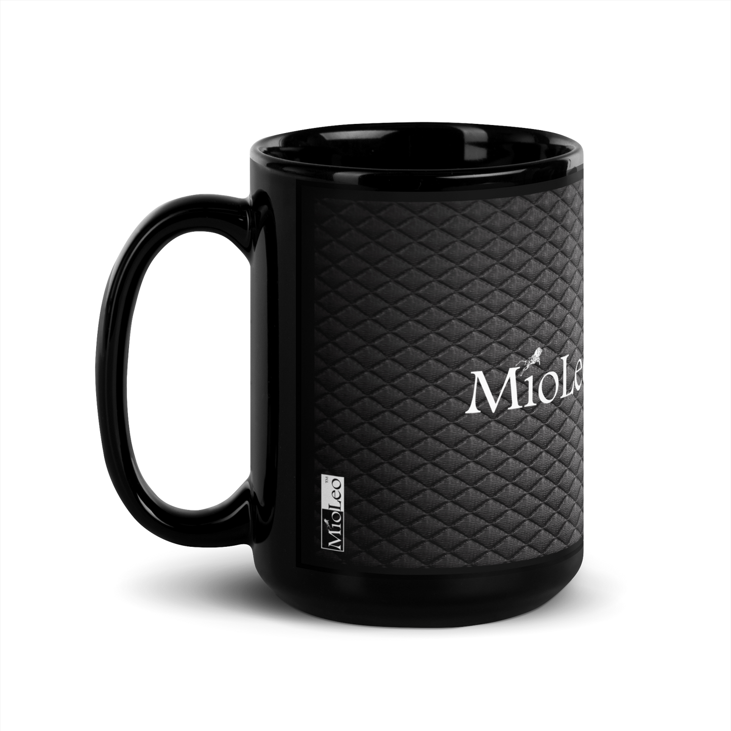 Glossy Mug White-Line No.705 "unlimited" by MioLeo