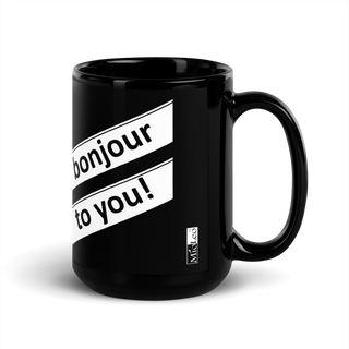 Glossy Mug Black-Line No.712 "1 of 1K Master-Exclusive" by Léon LeRef