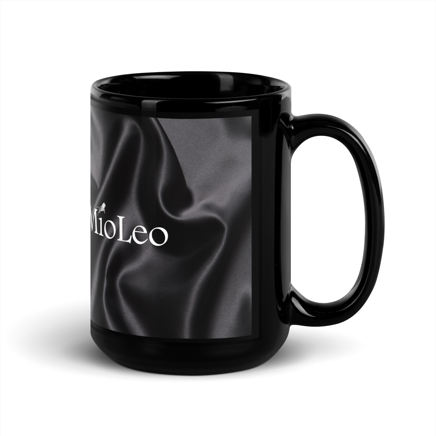 Glossy Mug White-Line No.711 "1 of 5K" by MioLeo