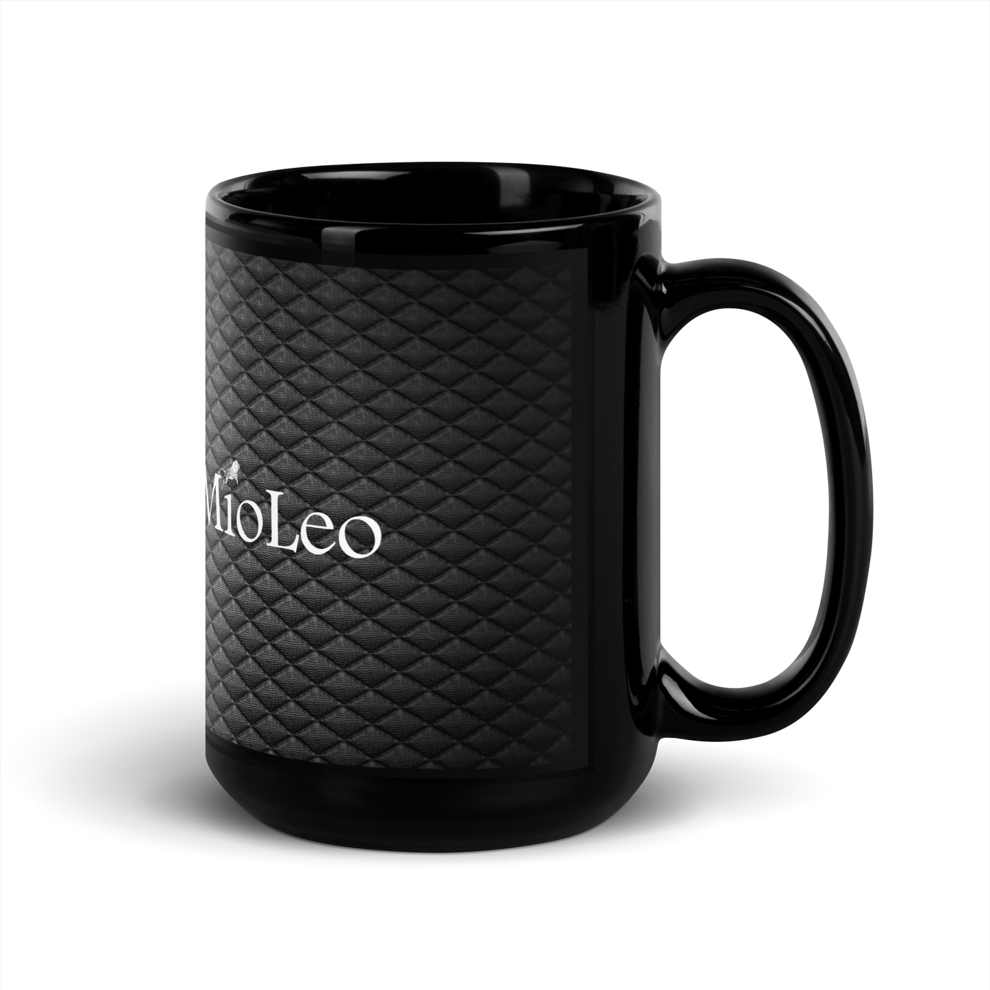 Glossy Mug White-Line No.705 "unlimited" by MioLeo