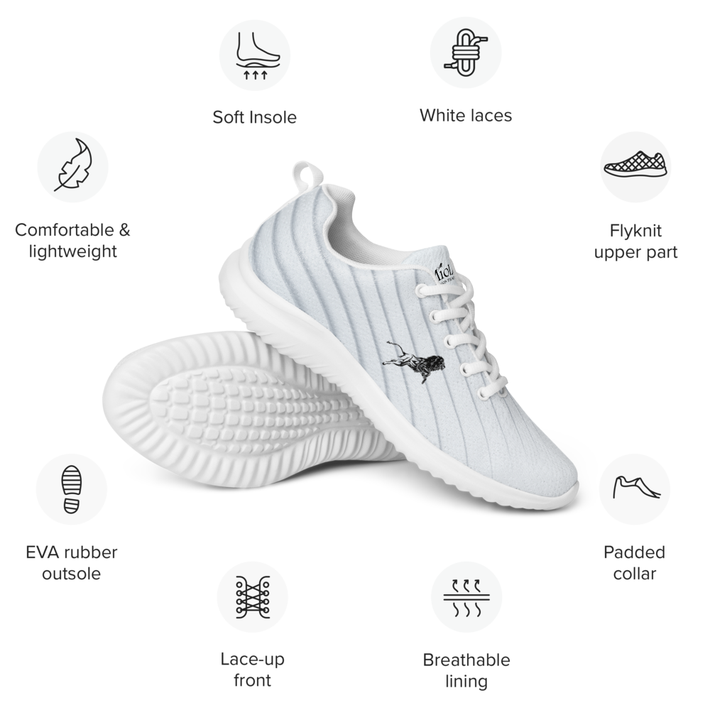 Men’s Athletic Shoes White-Line No.890 "1 of 1K Master-Exclusive" by MioLeo