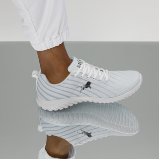 Men’s Athletic Shoes White-Line No.890 "1 of 1K Master-Exclusive" by MioLeo