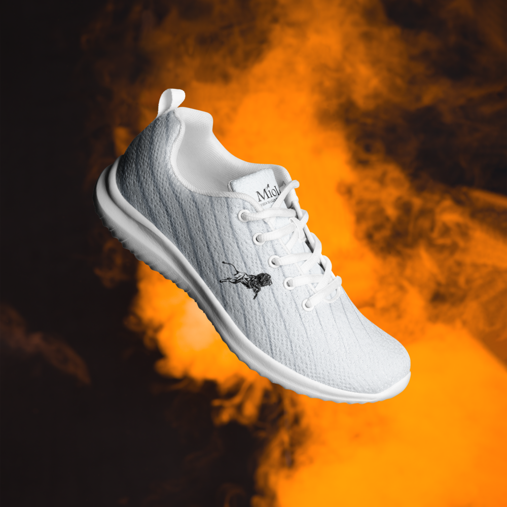 Men’s Athletic Shoes White-Line No.890 "1 of 1K Master-Exclusive" by MioLeo