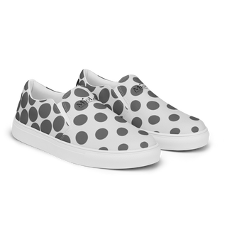 Men’s Slip-On Canvas Shoes White-Line No.867 "1 of 20K Semi-Limited" by MioLeo
