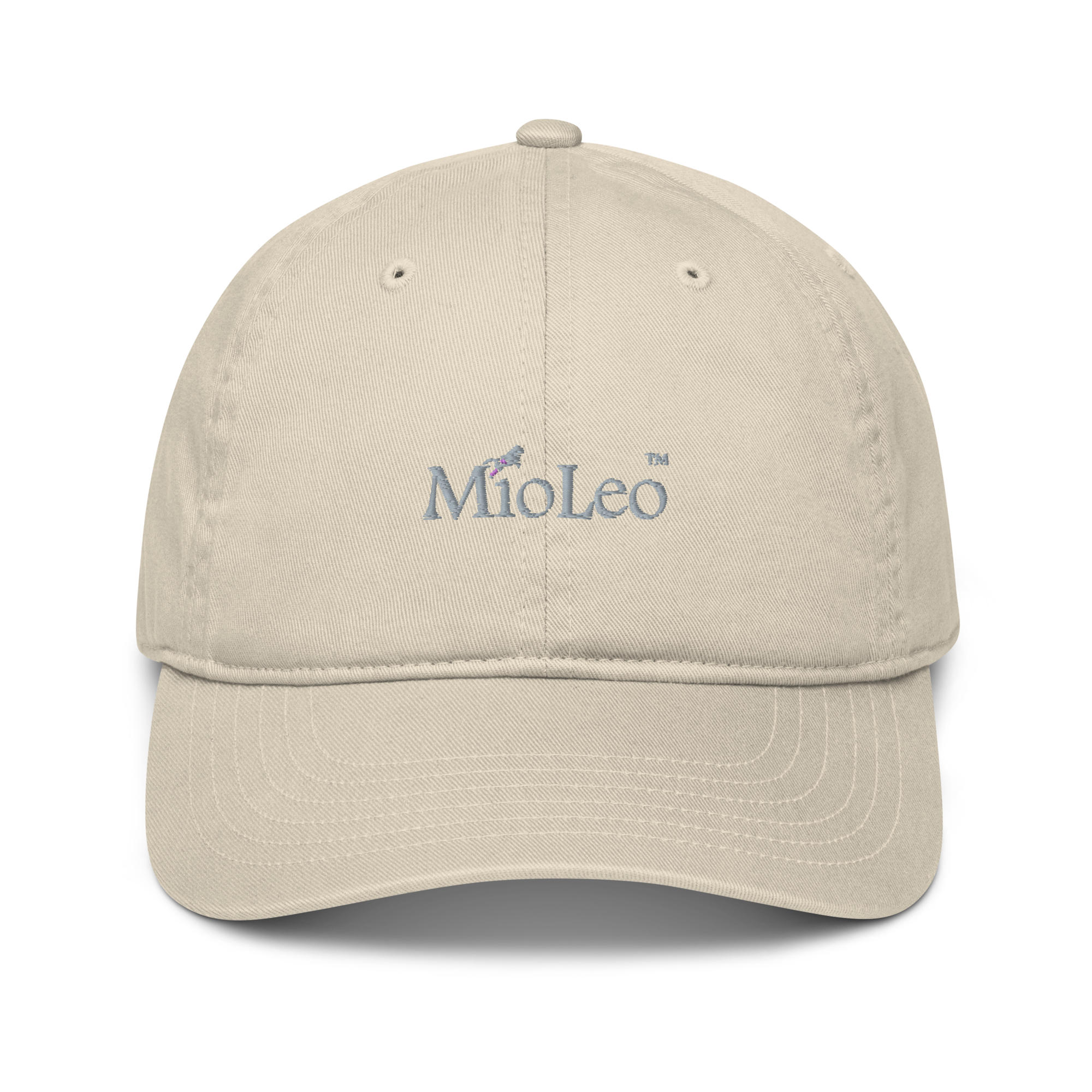 Organic Dad-Hat White-Line No.551 "unlimited" by MioLeo