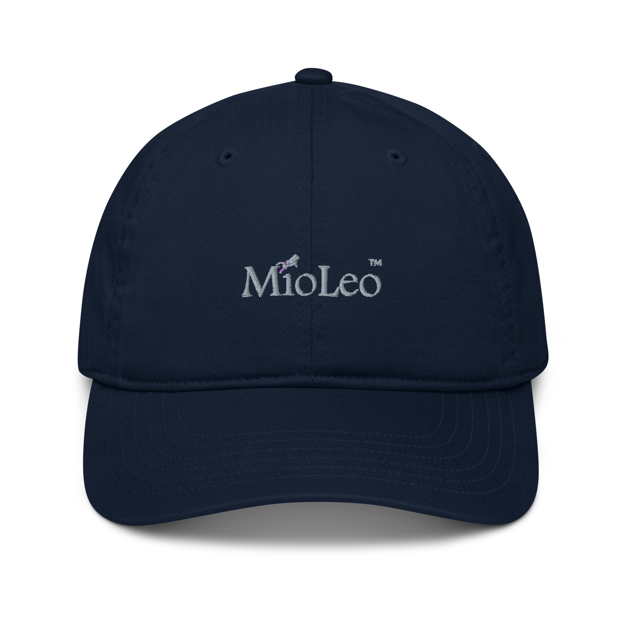 Organic Dad-Hat White-Line No.551 "unlimited" by MioLeo