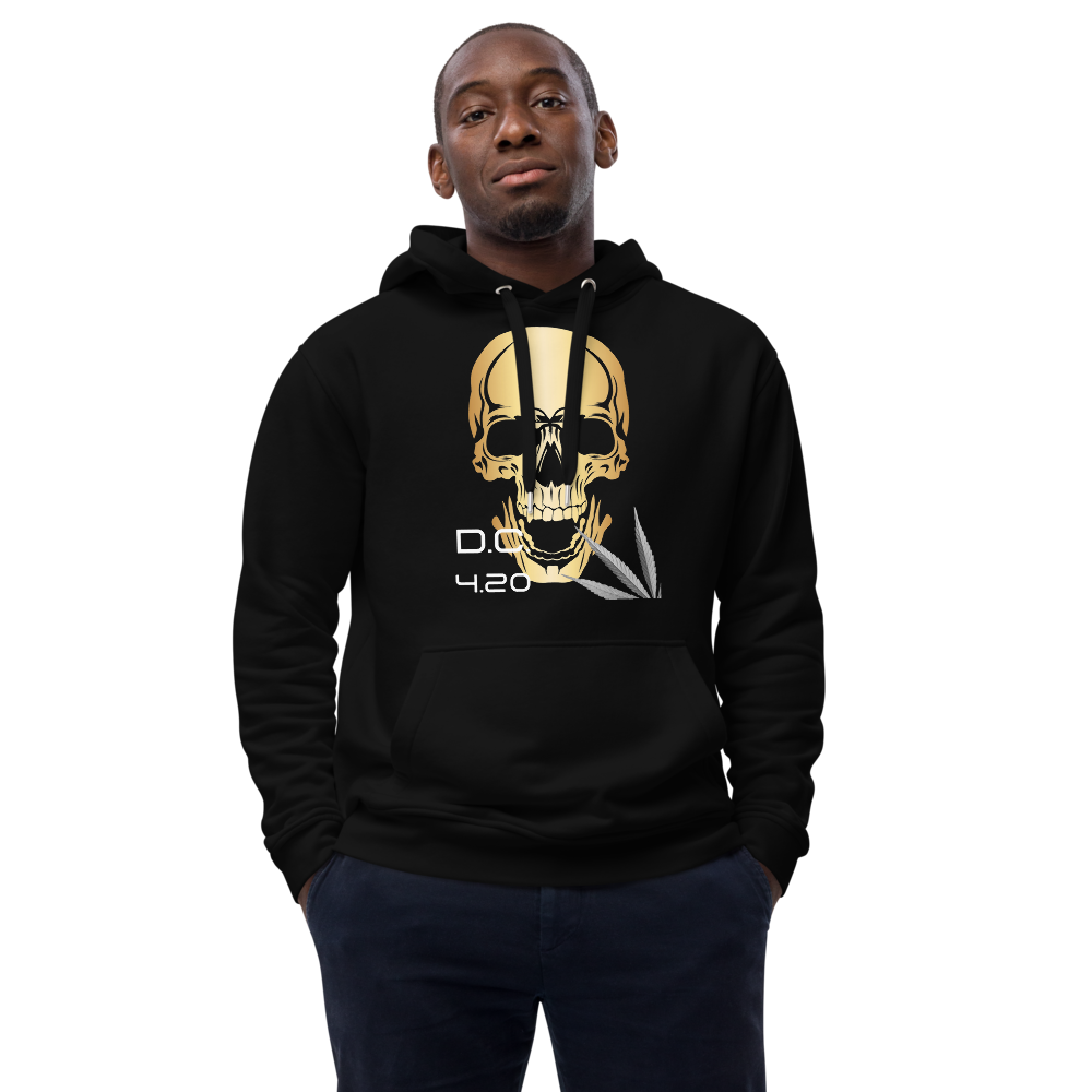 Unisex Hoodie Green-Line No.029 "1 of 1K Master-Exclusive" by MioLeo
