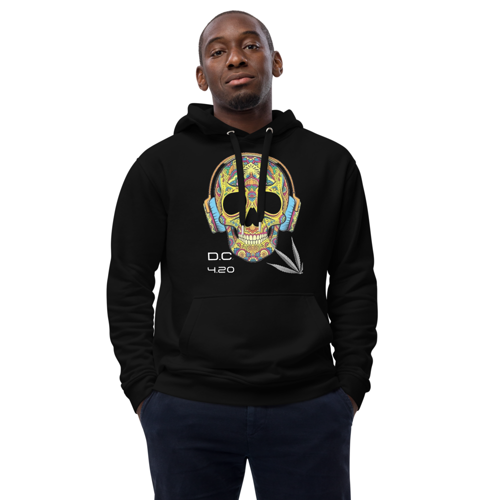 Unisex Hoodie Green-Line No.133 "1 of 500 High-End-Exclusive" by MioLeo