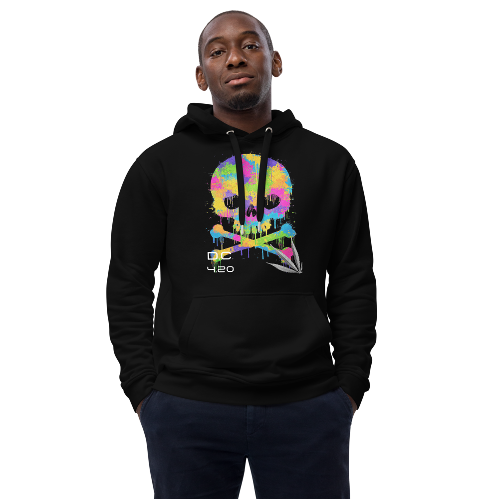 Unisex Hoodie Green-Line No.109 "1 of 10K Limited" by MioLeo