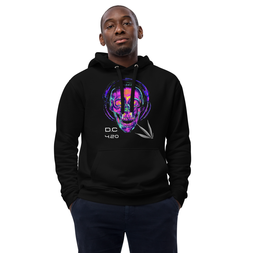Unisex Hoodie Green-Line No.116 "1 of 250 Ultra-Exclusive" by MioLeo