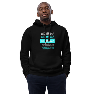 Unisex Hoodie Cyan-Line No.091 "1 of 10K" by MioLeo