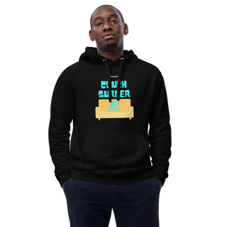 Unisex Hoodie Cyan-Line No.106 "1 of 20K" by MioLeo