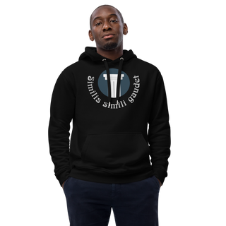 Unisex Hoodie Blue-Line No.010 "1 of 50K" by MioLeo