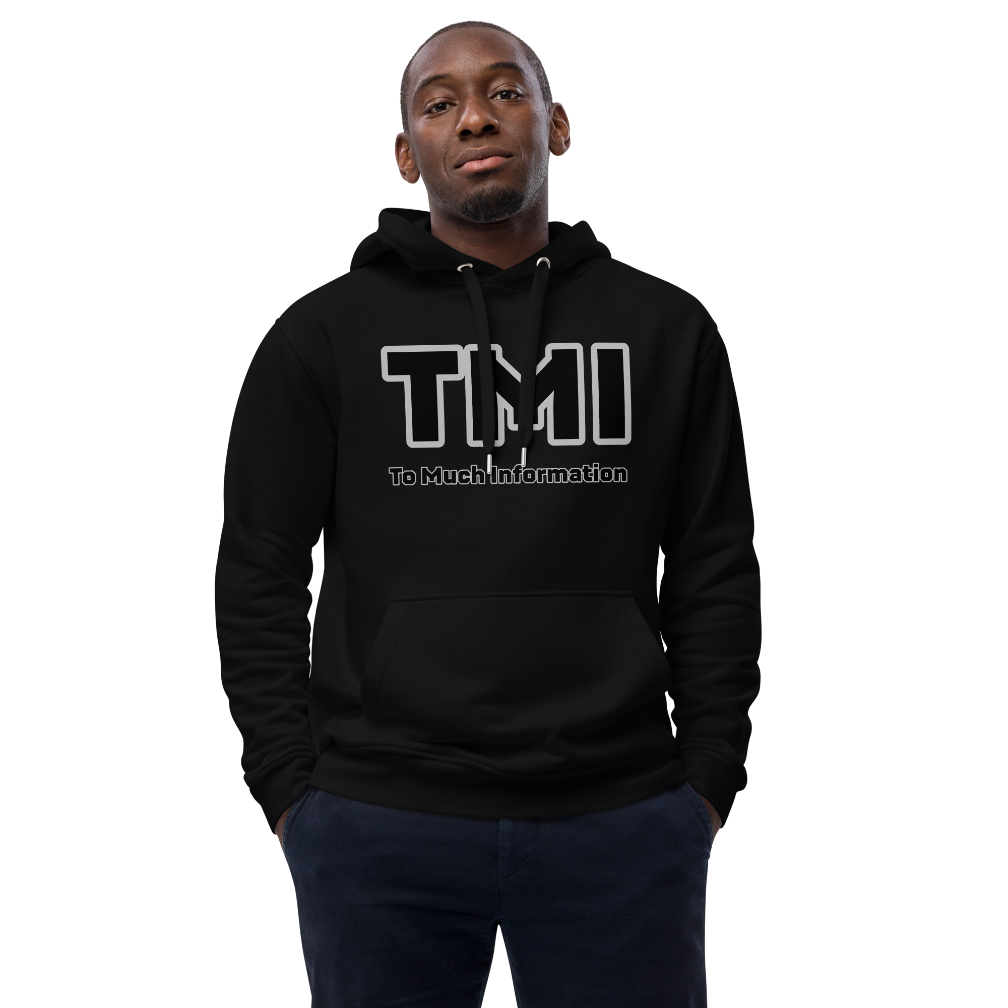 Unisex Hoodie Blue-Line No.129 "1 of 20K" by MioLeo