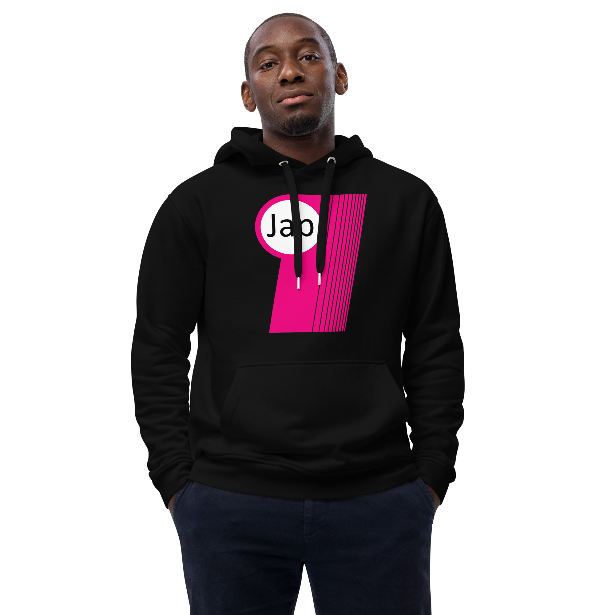 Unisex Hoodie Red-Line No.006 "1 of 20K" by MioLeo