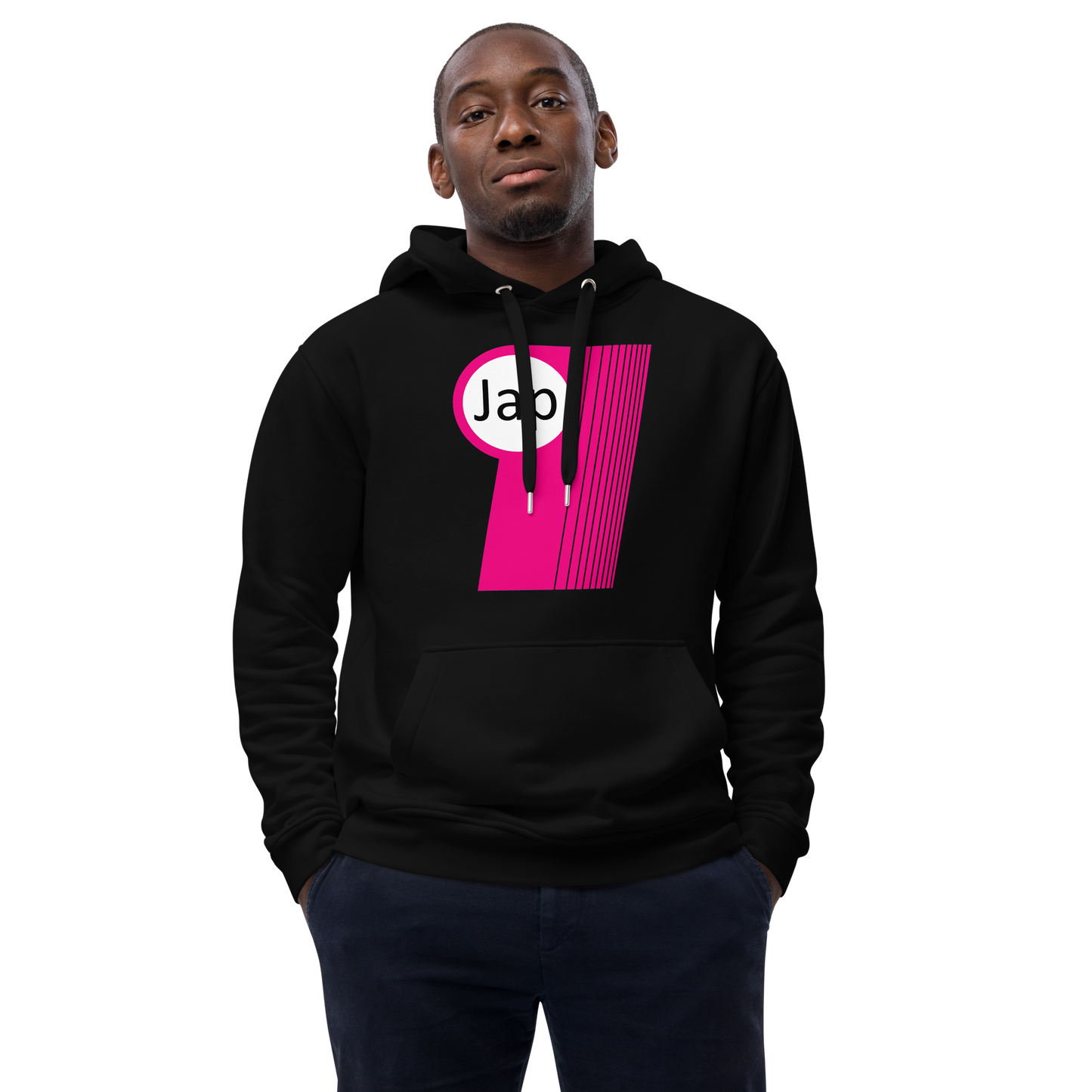 Unisex Hoodie Red-Line No.006 "1 of 20K" by MioLeo