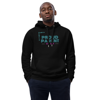 Unisex Hoodie Cyan-Line No.028 "1 of 20K" by MioLeo