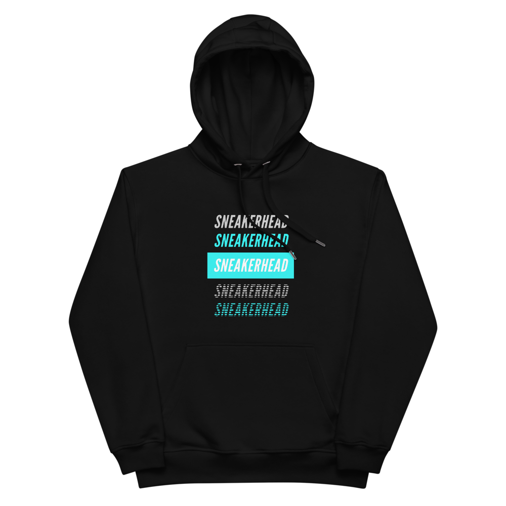 Unisex Hoodie Cyan-Line No.091 "1 of 10K" by MioLeo