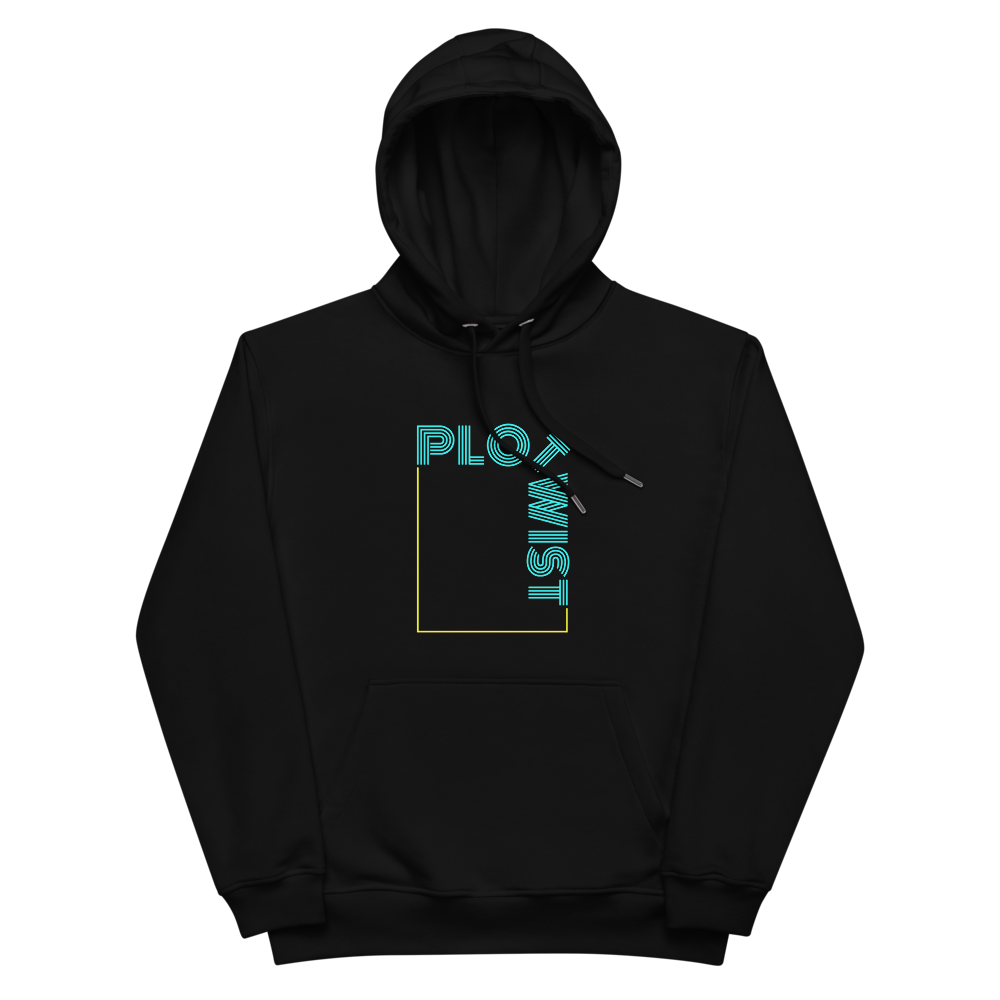 Unisex Hoodie Cyan-Line No.142 "1 of 20K" by MioLeo