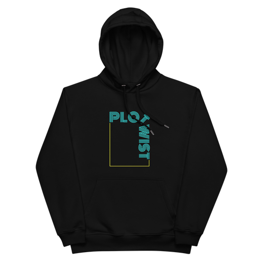 Unisex Hoodie Cyan-Line No.142 "1 of 20K" by MioLeo