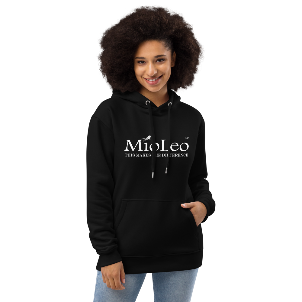 Unisex Hoodie White-Line No.148 "1 of 5K" by MioLeo