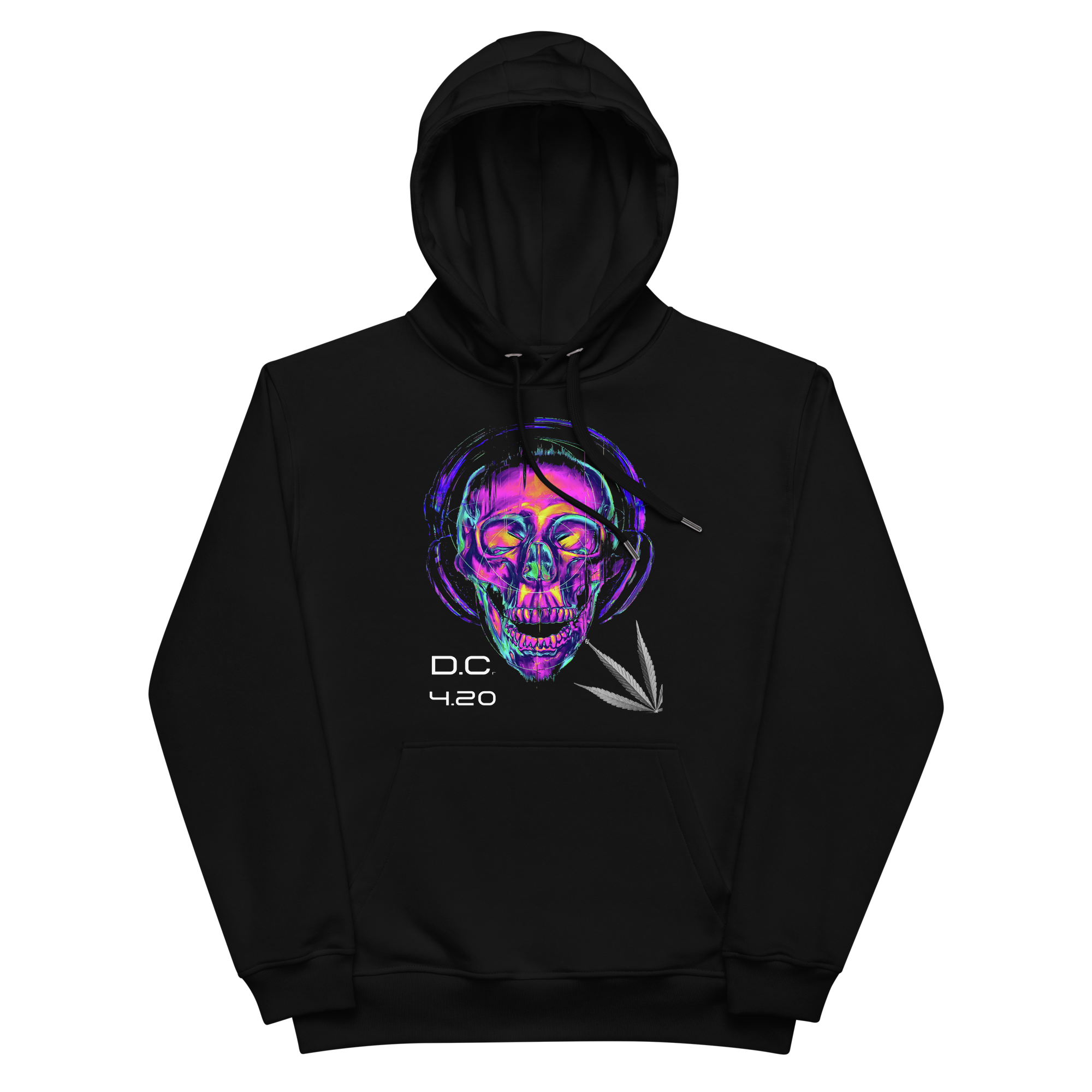 Unisex Hoodie Green-Line No.116 "1 of 250 Ultra-Exclusive" by MioLeo
