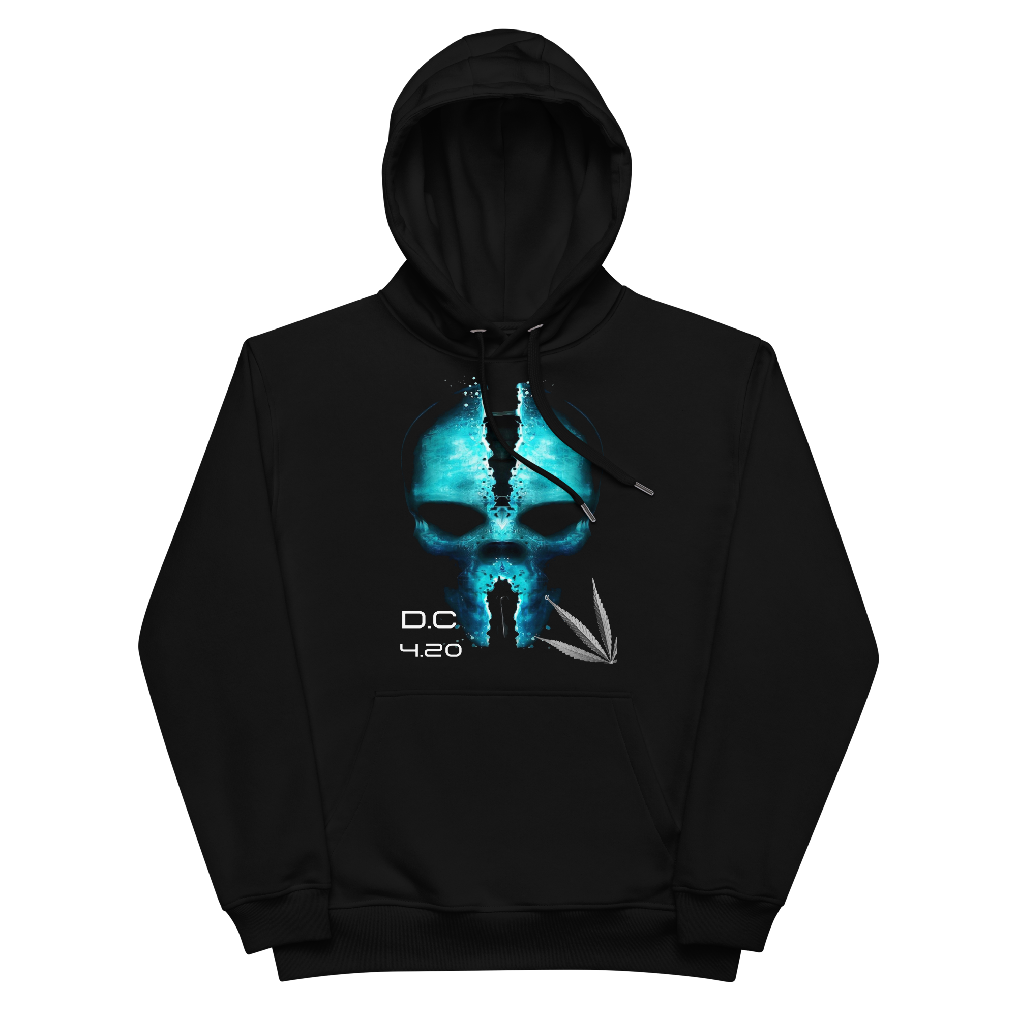 Unisex Hoodie Green-Line No.128 "1 of 100 Super-Exclusive" by MioLeo