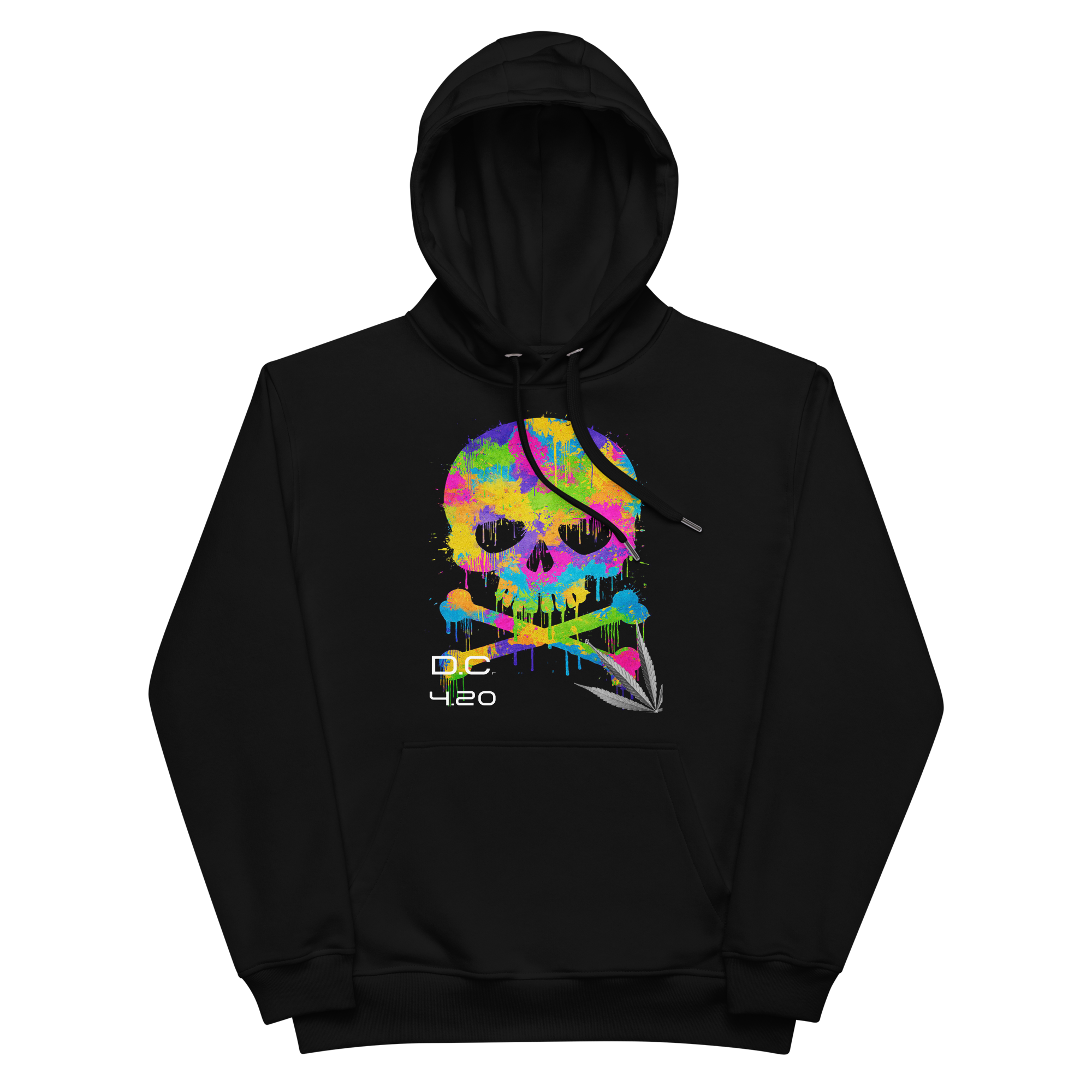 Unisex Hoodie Green-Line No.109 "1 of 10K Limited" by MioLeo
