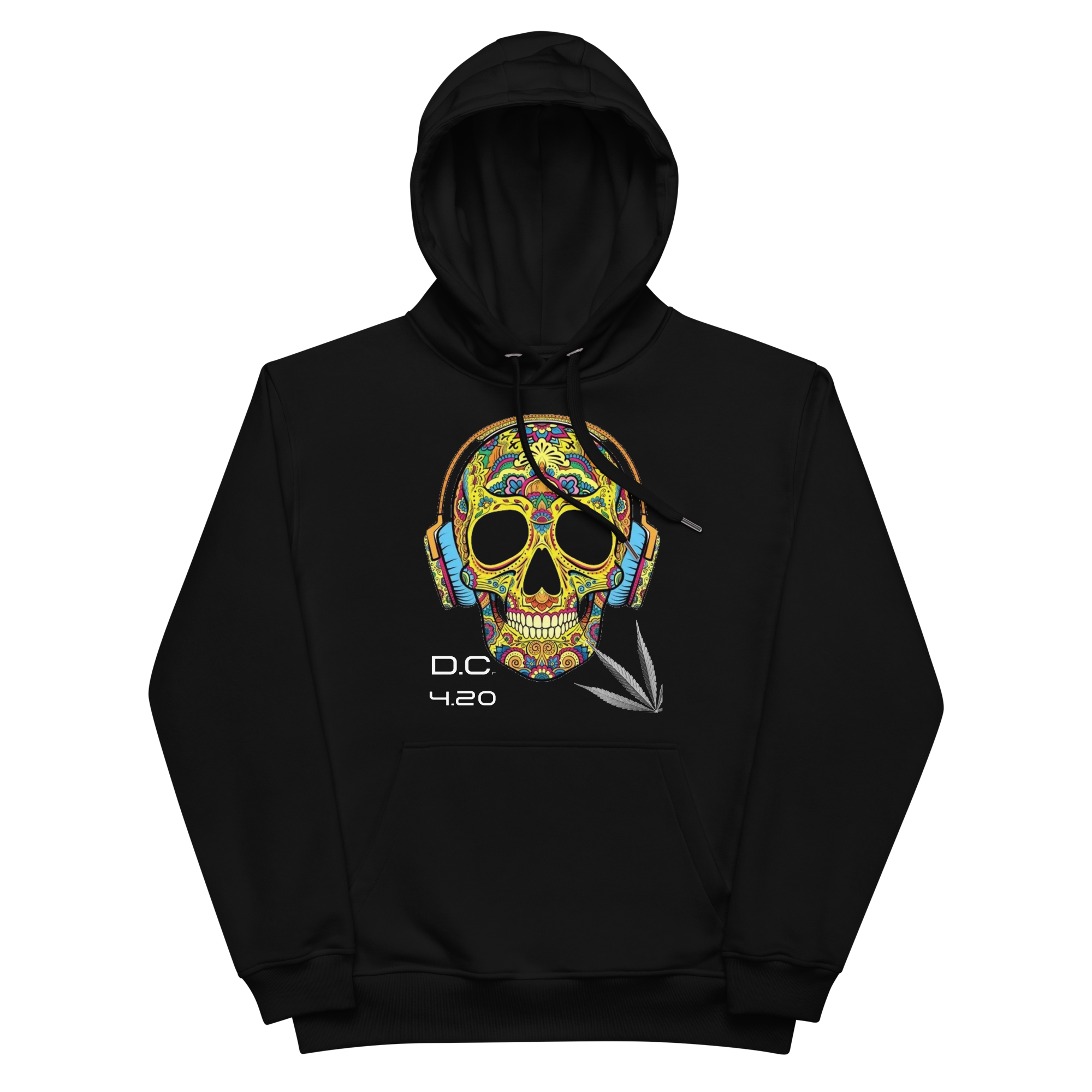 Unisex Hoodie Green-Line No.133 "1 of 500 High-End-Exclusive" by MioLeo