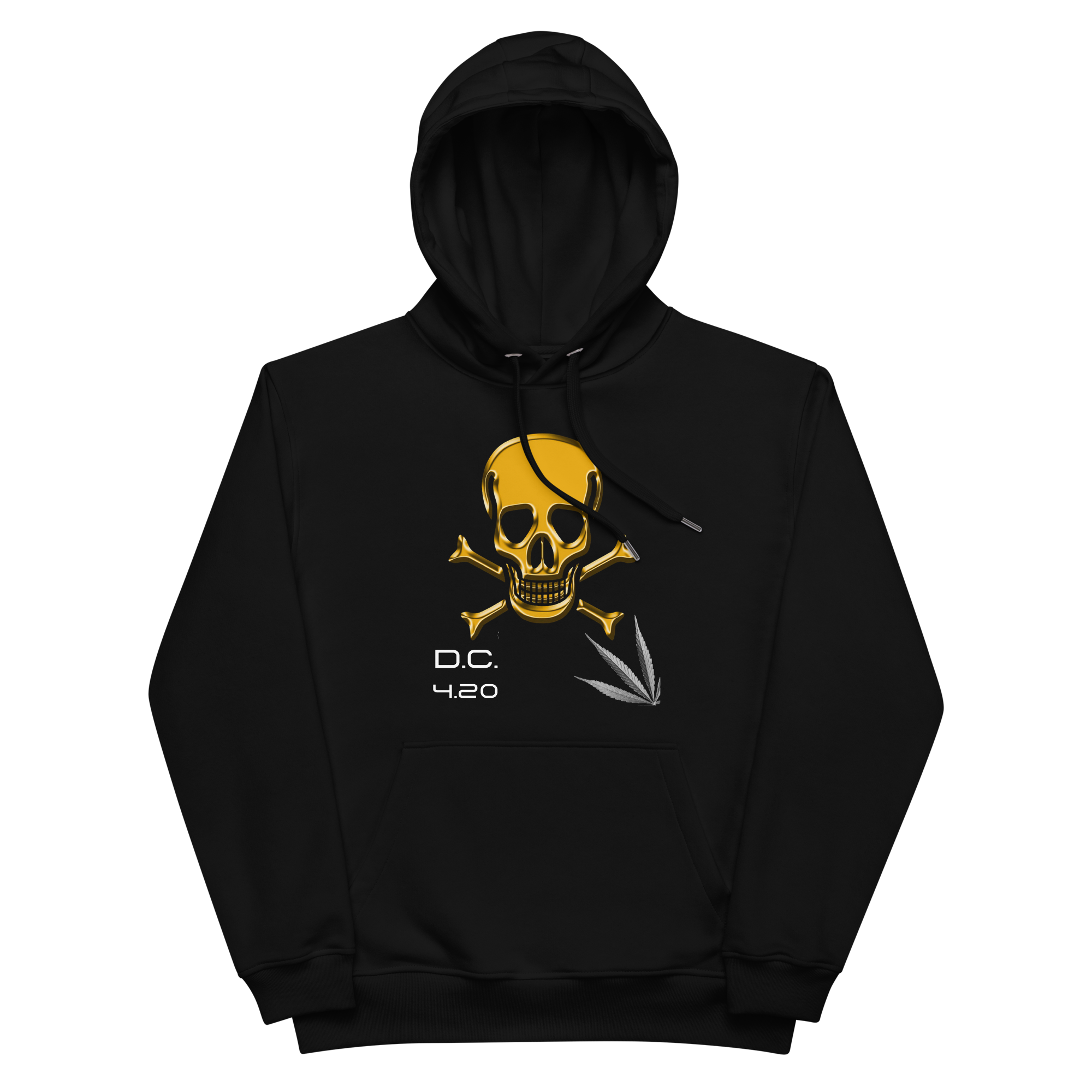 Unisex Hoodie Green-Line No.125 "1 of 250 Ultra-Exclusive" by MioLeo