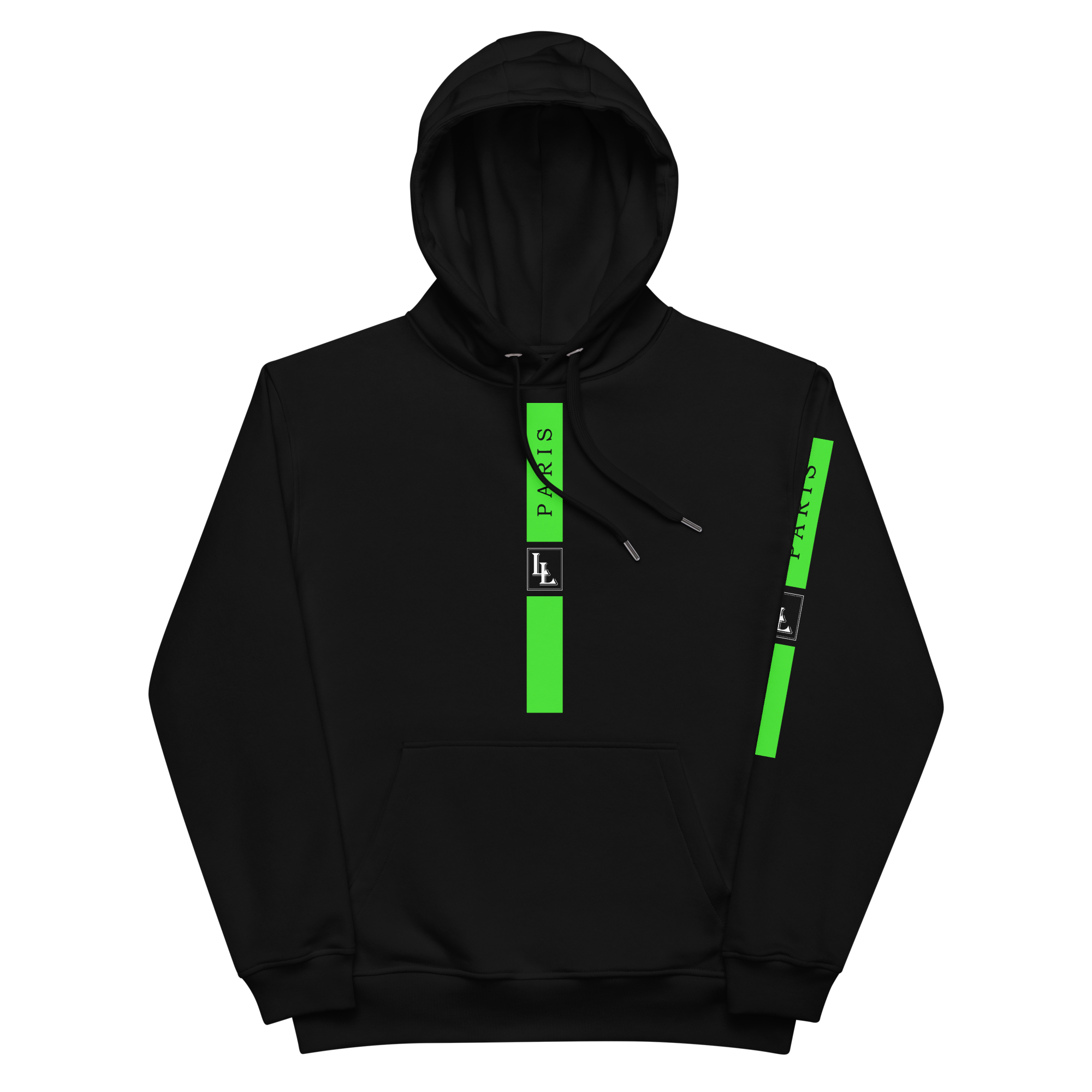 Unisex Hoodie Black-Line Nr.07/2 „1 of 5K“ von Léon LeRef