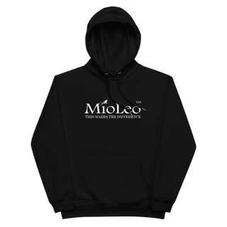 Unisex Hoodie White-Line No.148 "1 of 5K" by MioLeo