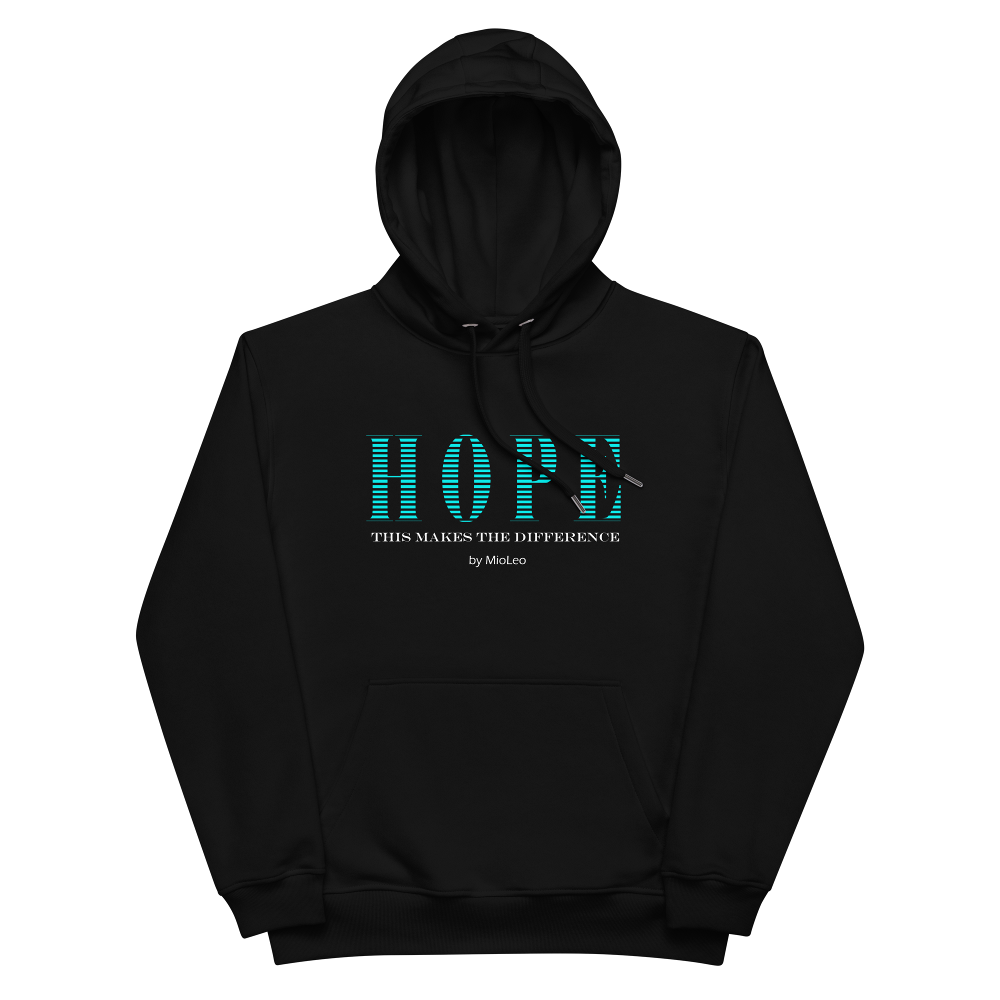 Unisex Hoodie White-Line No.092 "1 of 500 High-End-Exclusive" by MioLeo