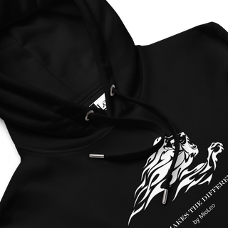 Unisex Hoodie White-Line No.011 "1 of 5K" by MioLeo