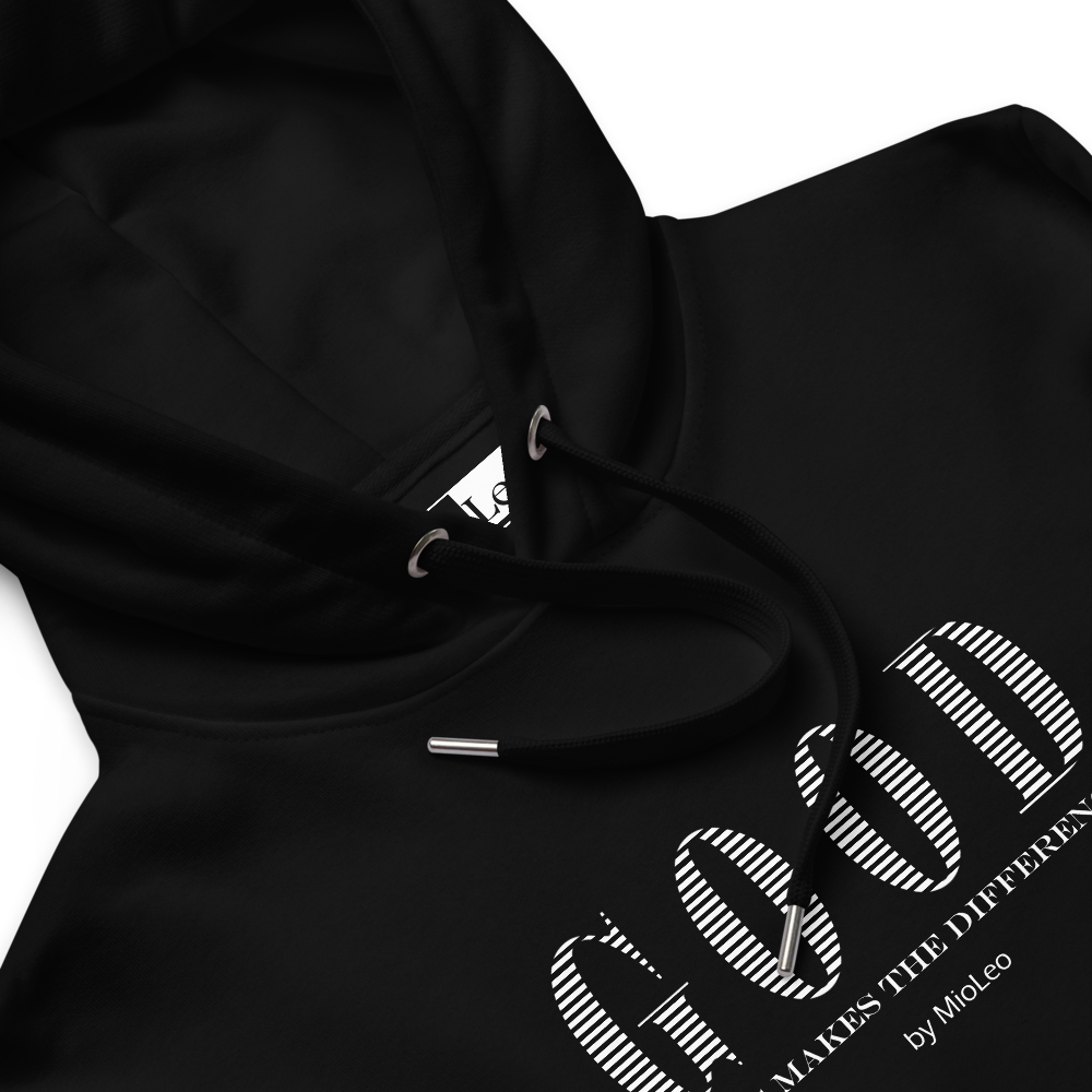 Unisex Hoodie White-Line No.091 "1 of 5K Premium-Exclusive" by MioLeo