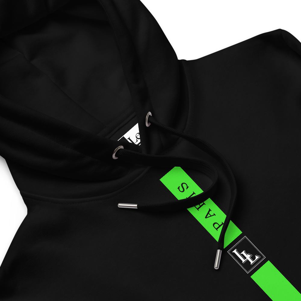 Unisex Hoodie Black-Line Nr.07/2 „1 of 5K“ von Léon LeRef
