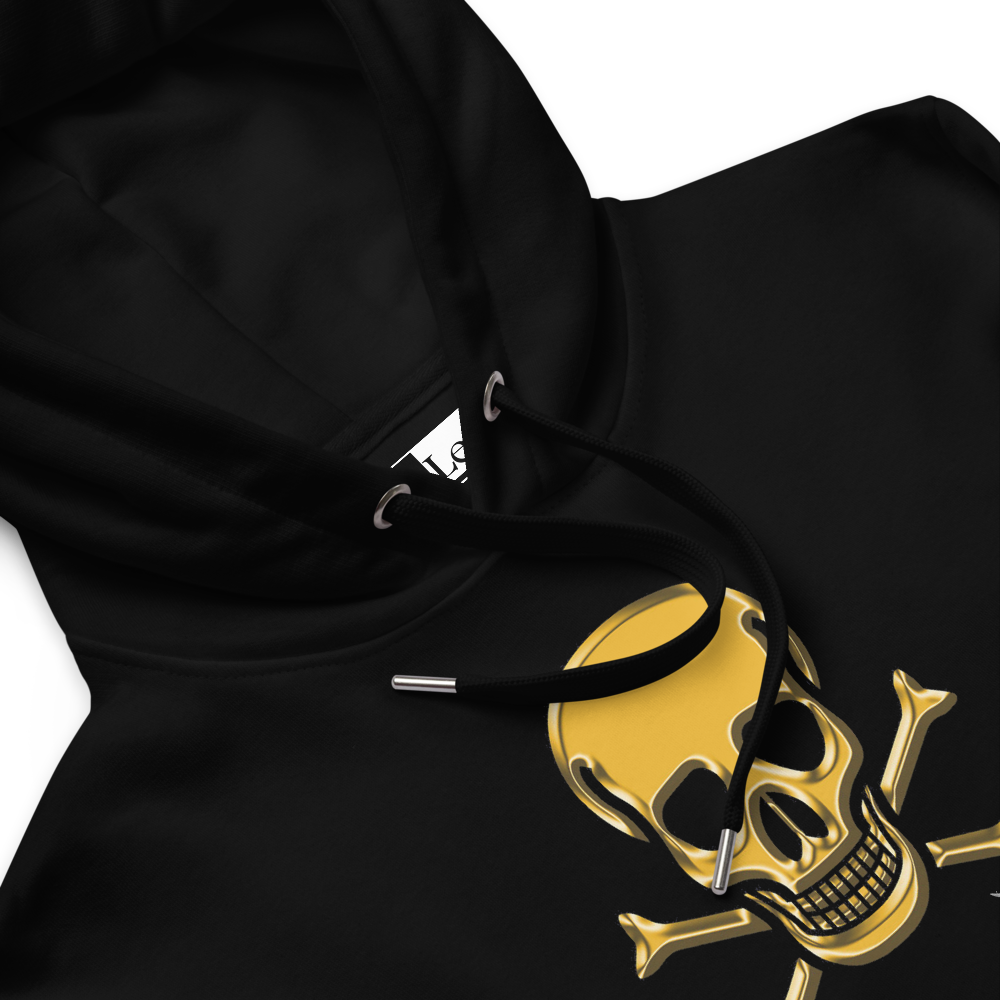 Unisex Hoodie Green-Line No.125 "1 of 250 Ultra-Exclusive" by MioLeo