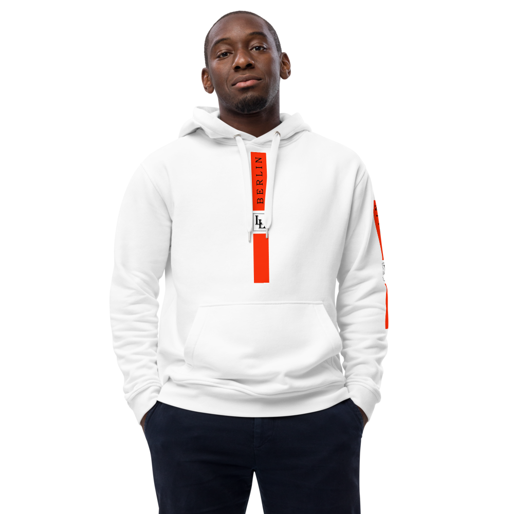 Unisex Hoodie Black-Line No.03/1 "1 of 5K Premium-Exclusive" by Léon LeRef