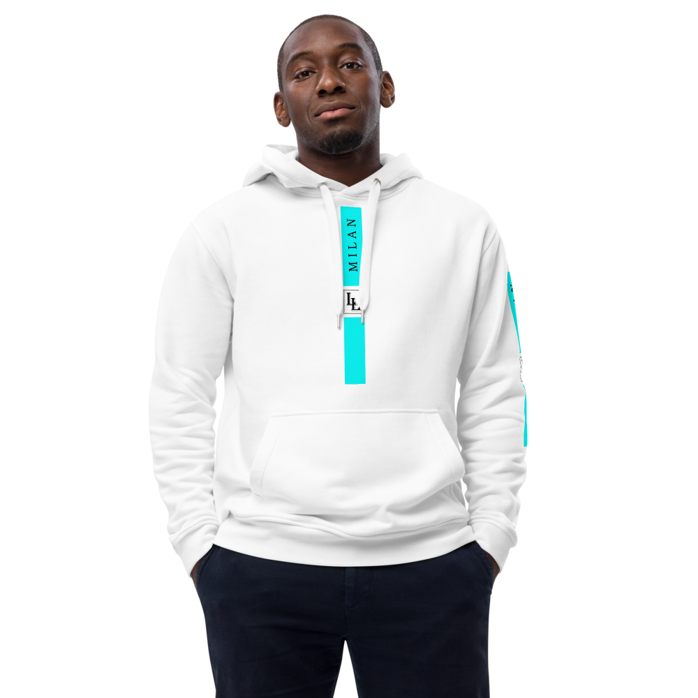 Unisex Hoodie Black-Line No.05/1 "1 of 5K Premium-Exclusive" by Léon LeRef
